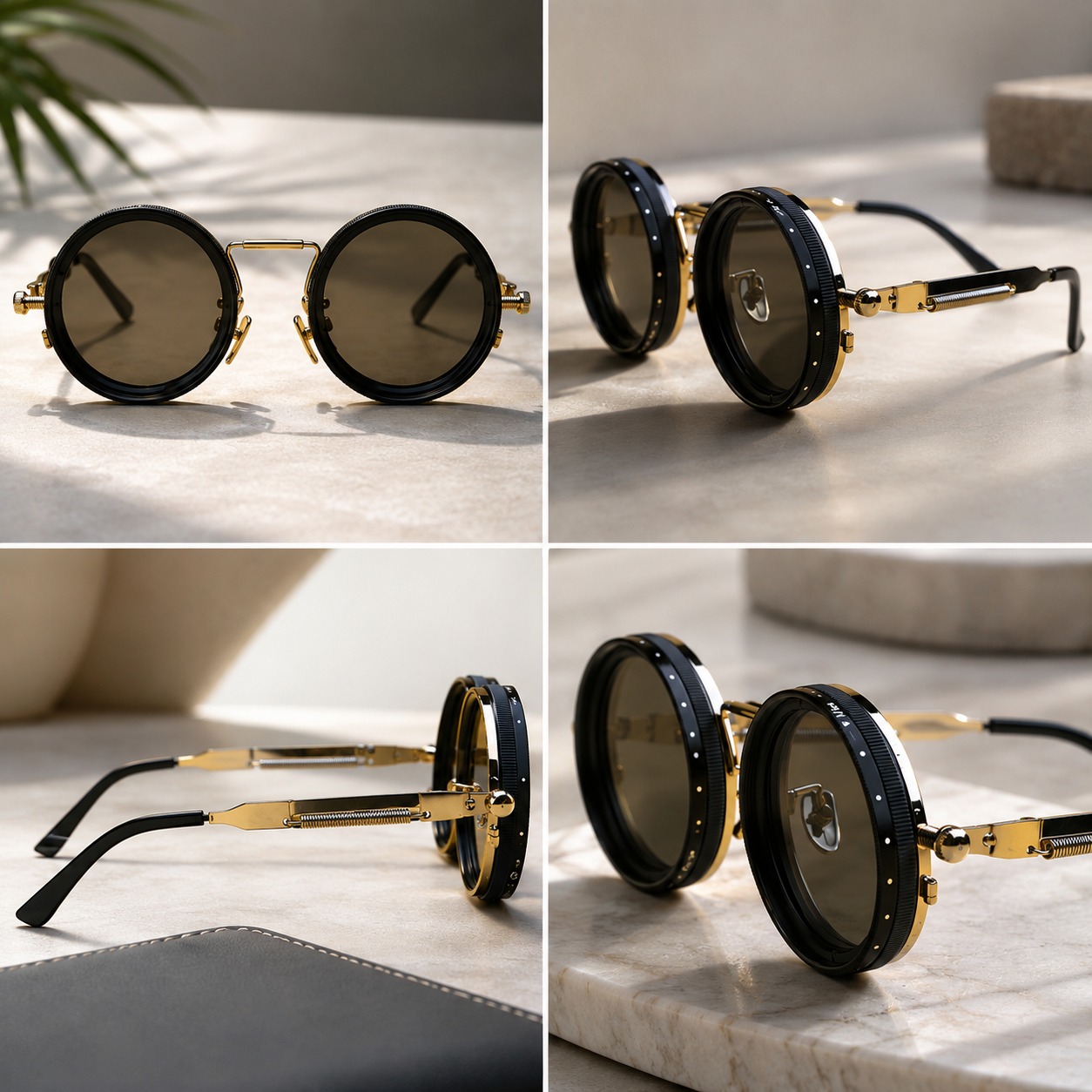 High Quality Adjustable Dimming Polarized Sunglass